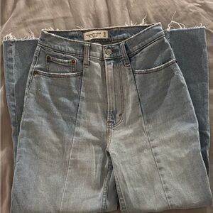 Abercrombie & Fitch Light Blue Boot Cut Jeans